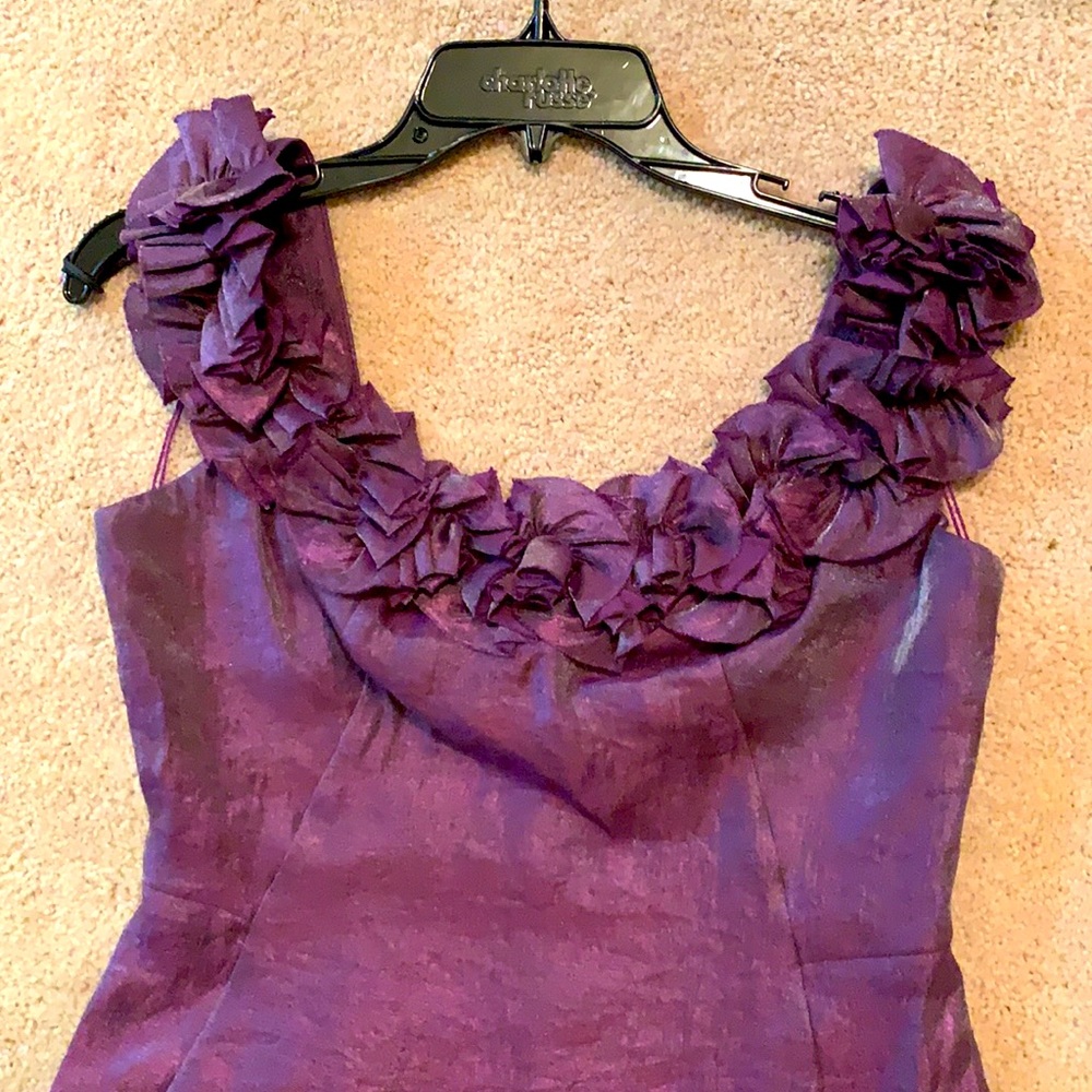 London Times Purple Coctail dress